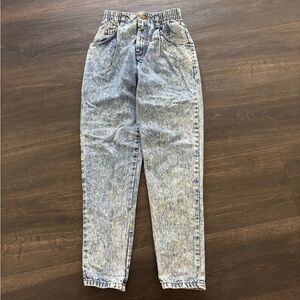 Vintage Kids 80s Levi’s Silver Tab Acid Wash Jeans 18-24 Months
